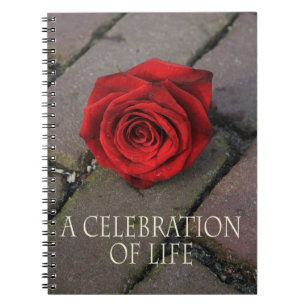 Celebration of Life guestbook Notebook