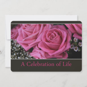 Celebration of Life Invitation
