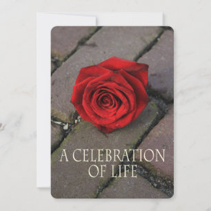 Celebration of Life Invitation