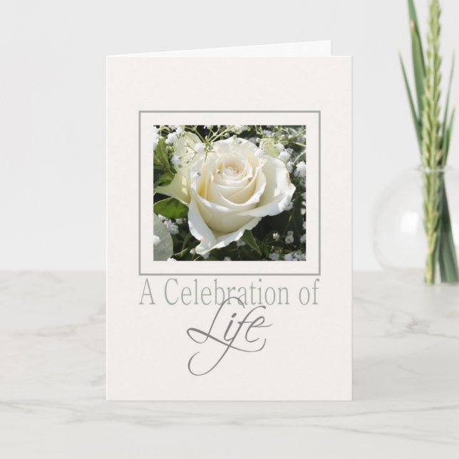 Celebration of Life Invitation (Front)