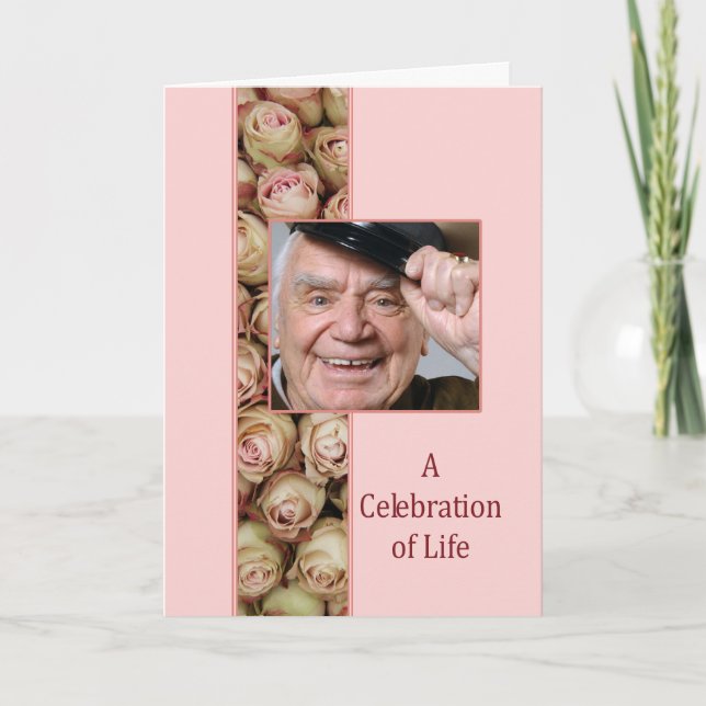 Celebration of Life Invitation (Front)