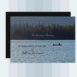 Celebration of Life Invitation, Fishermen Invitation
