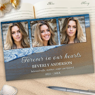 Celebration of Life Memorial Keepsake Photo Guest Book