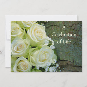 Celebration of Life Memorial Service Invitation