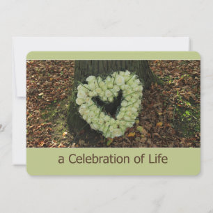 Celebration of Life Memorial Service Invitation