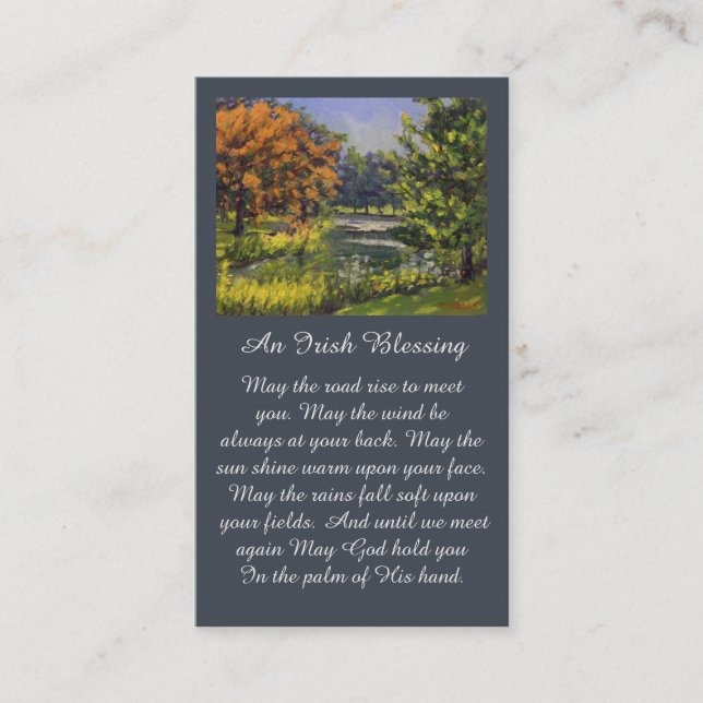 Celebration of Life Memorial Sympathy Card (Front)