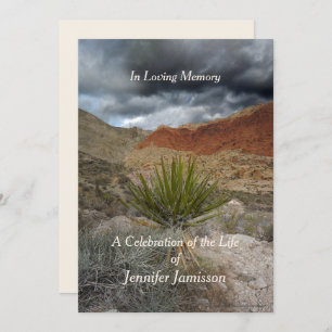 Celebration of Life, Mountain Storm, Desert Invitation