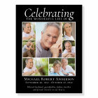 Celebration of Life Multiple Photo Welcome Sign