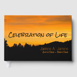 Celebration of Life Prairie Hills Sunset Memorial Guest Book