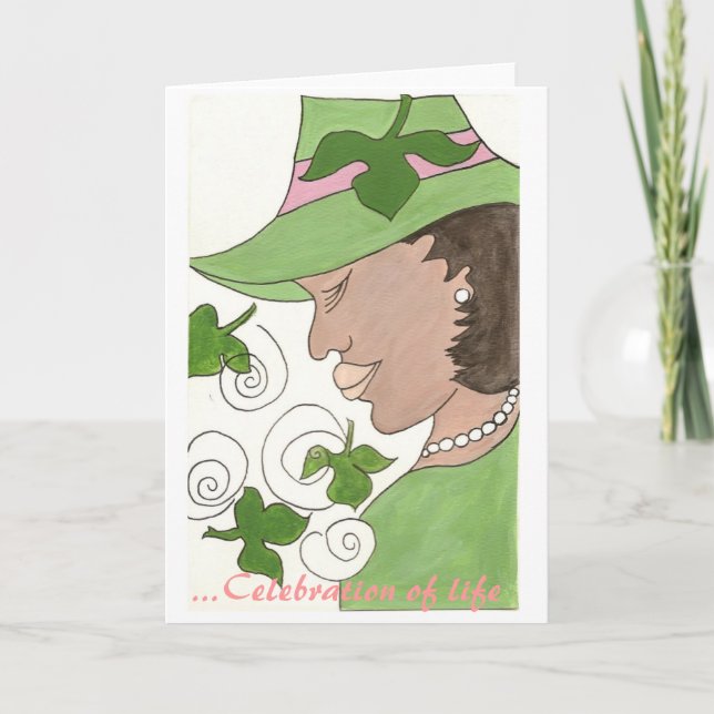 Celebration of life programme (Front)