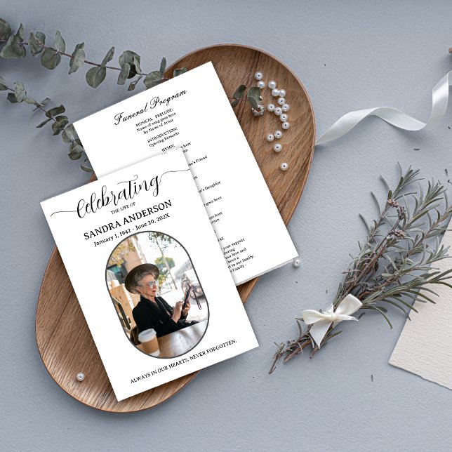 Celebration of Life Programs – Forever In Our Hear Programme (Celebration of Life Programs – Forever In Our Hearts Template)