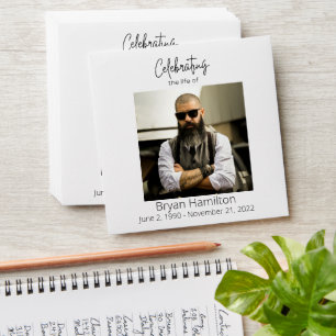 Celebration of Life Seed Packet Envelope