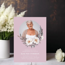 Celebration of life stylish elegant photo