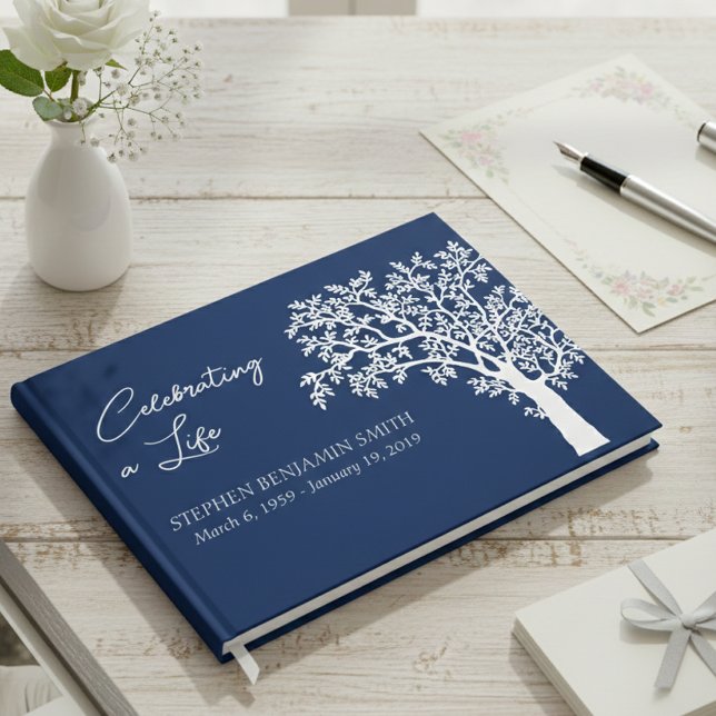Celebration of Life White Tree   Guest Book (Creator Uploaded)