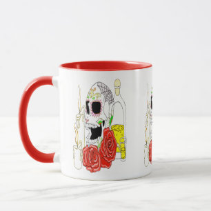 Celebration Of The Dead Sugar Skull Mug