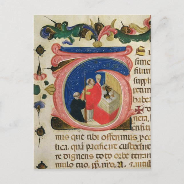 Celebration of the Eucharist Postcard (Front)