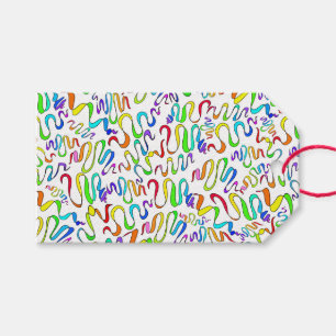 Celebration (on white) gift tags