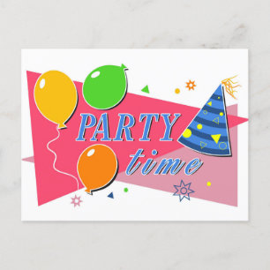 Celebration Party  Holiday Postcard