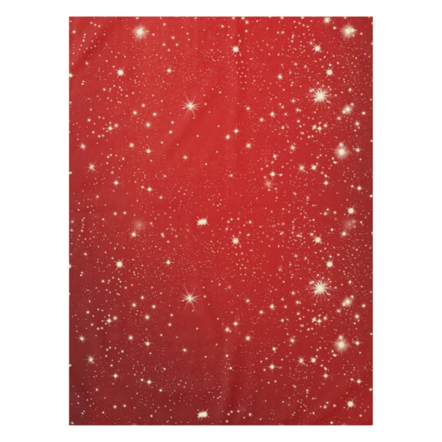 Celebration Red Tablecloth (Front)