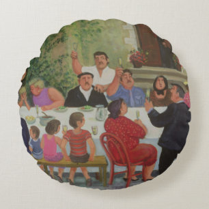 Celebration Round Cushion