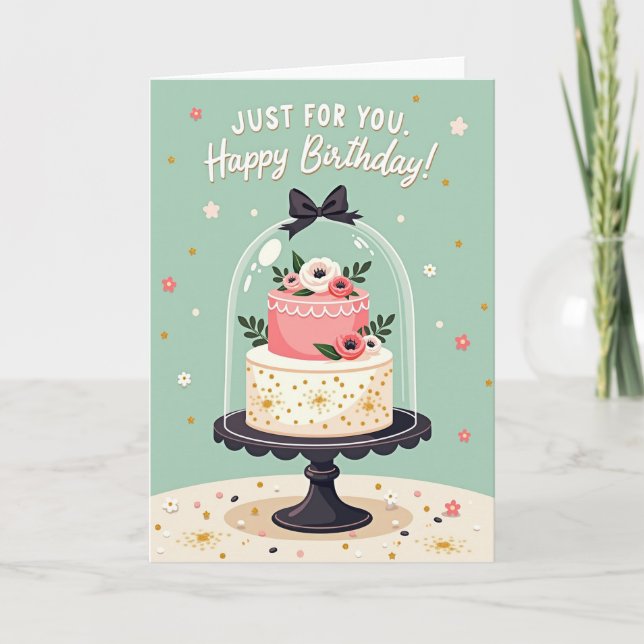 Celebration Tiered Cake Card (Front)
