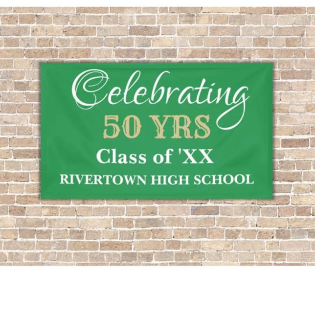 Celebration Time! CUSTOM Class Reunion banner (Creator Uploaded)