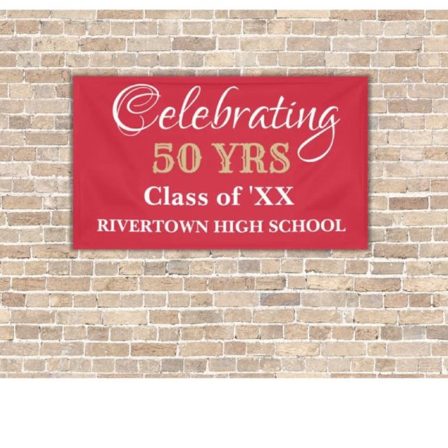 Celebration Time! CUSTOM Class Reunion banner (Creator Uploaded)