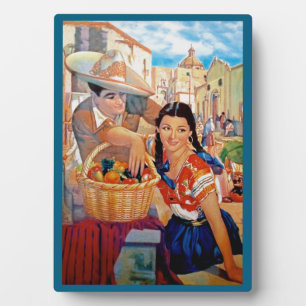 "Celebration vintage Mexico City" Plaque
