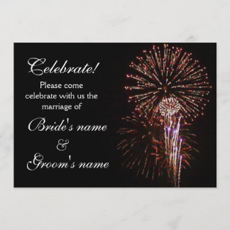 Celebration Wedding Invitation