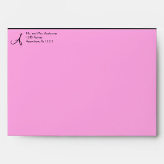 Celebration Wedding Pink 2 Envelope