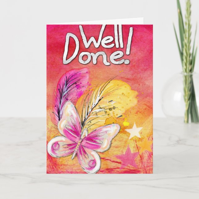 Celebration Well Done Card (Front)