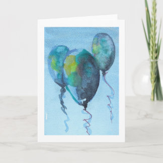 Celebratory Balloons Card