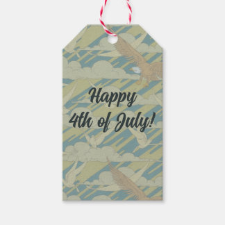 Celebratory Eagle Gift Tags