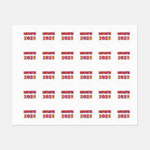 Celebratory “NAVRATRI 2025” Colorful Typography 