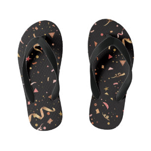 Celebratory Ornaments 2 Kid's Flip Flops