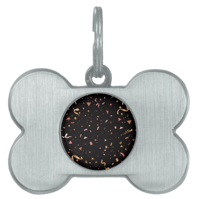 Celebratory Ornaments 2 Pet ID Tag (Front)