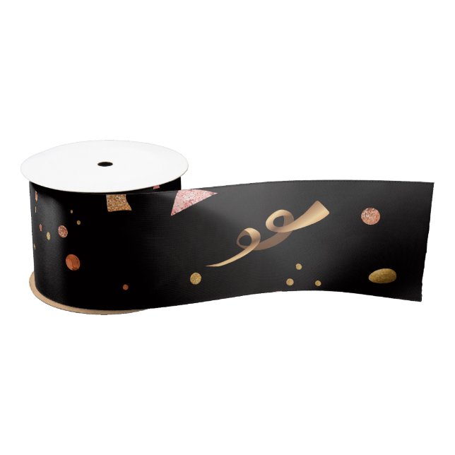 Celebratory Ornaments 2 Satin Ribbon (Spool)