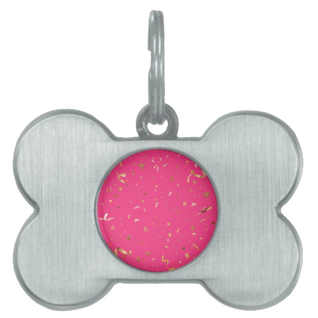 Celebratory Ornaments 4 Pet ID Tag (Front)