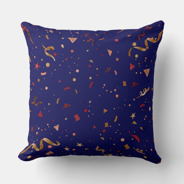 Celebratory Ornaments 7 Cushion (Front)