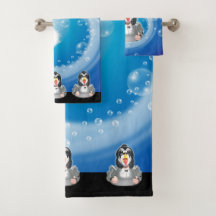 CelebriDucks Gene Simmons Kiss Bath Towels