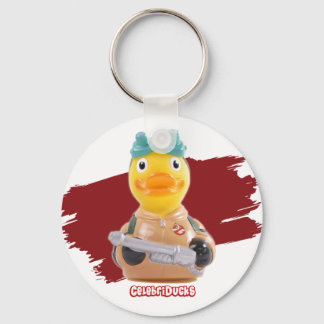 CelebriDucks Rubber Duck GooseBusters Key Ring