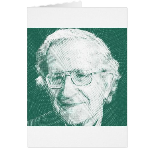 celebrities noam chomsky 2 card