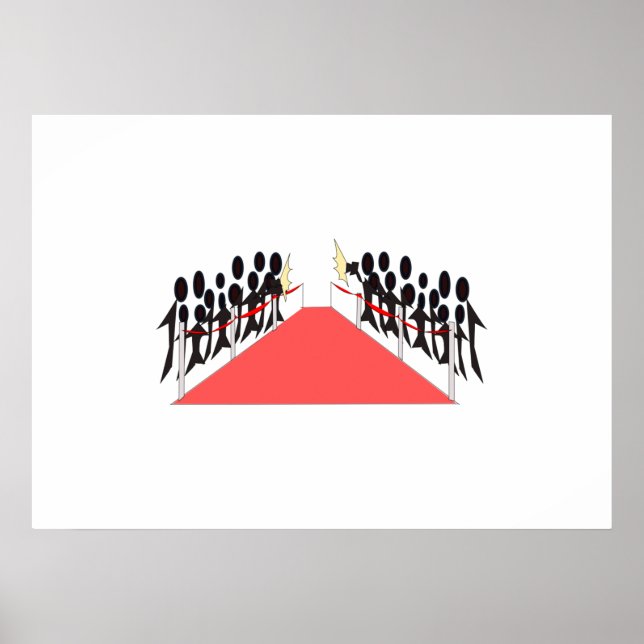 Celebrity Red Carpet Poster (Front)