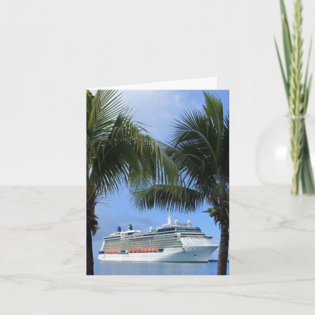 Celebrity Silhouette Cruise to Paradise Card (Front)