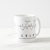 Celek peptide name mug (Front Right)