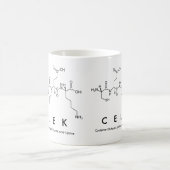 Celek peptide name mug (Center)