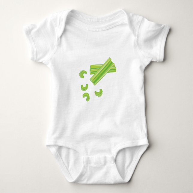 Celery Baby Bodysuit (Front)