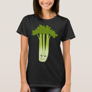 Celery Fan Ironic Saying Vegetables Leek Food T-Shirt