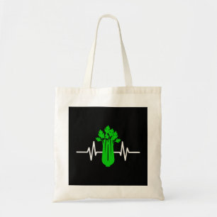Celery Heartbeat  Tote Bag