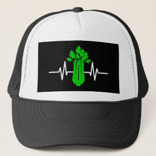 Celery Heartbeat  Trucker Hat